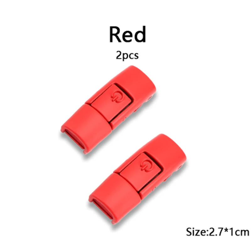 Metal Shoelace Clips & Lock Buckles