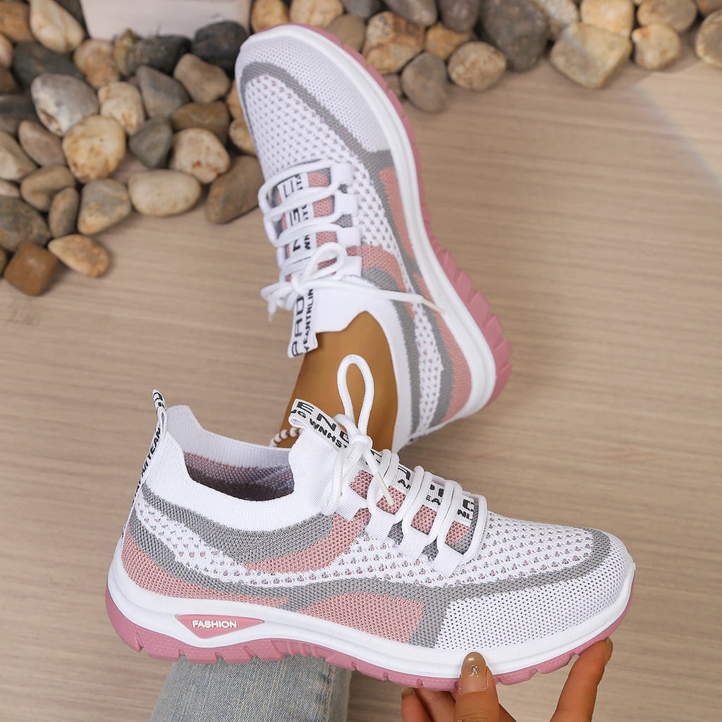 Women's Two-Tone Work Sneakers