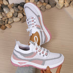 Women's Two-Tone Work Sneakers