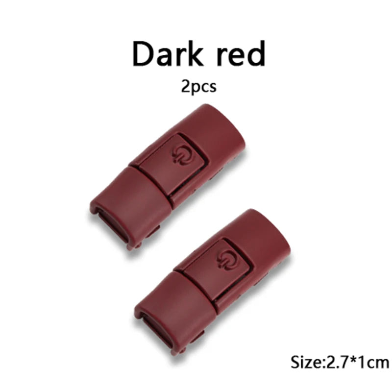 Metal Shoelace Clips & Lock Buckles