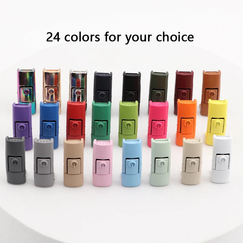 Metal Shoelace Clips & Lock Buckles
