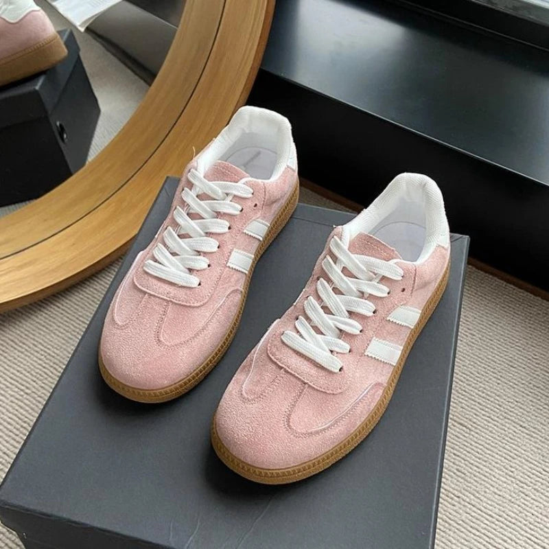 Women's Lace-Up Tennis Trainers