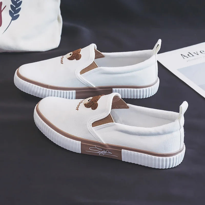 Women's Cushioned Canvas Sneakers