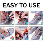 No-Tie Elastic Shoelaces