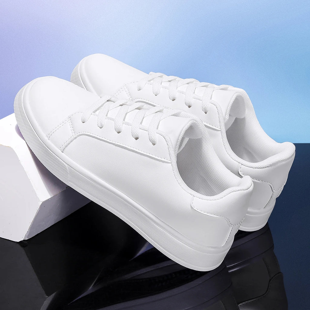 Women's Classic White Low-Top Sneakers