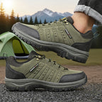Men's Retro Wedge Platform Hiking Sneakers