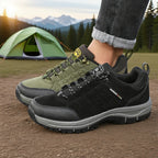 Men's Retro Wedge Platform Hiking Sneakers