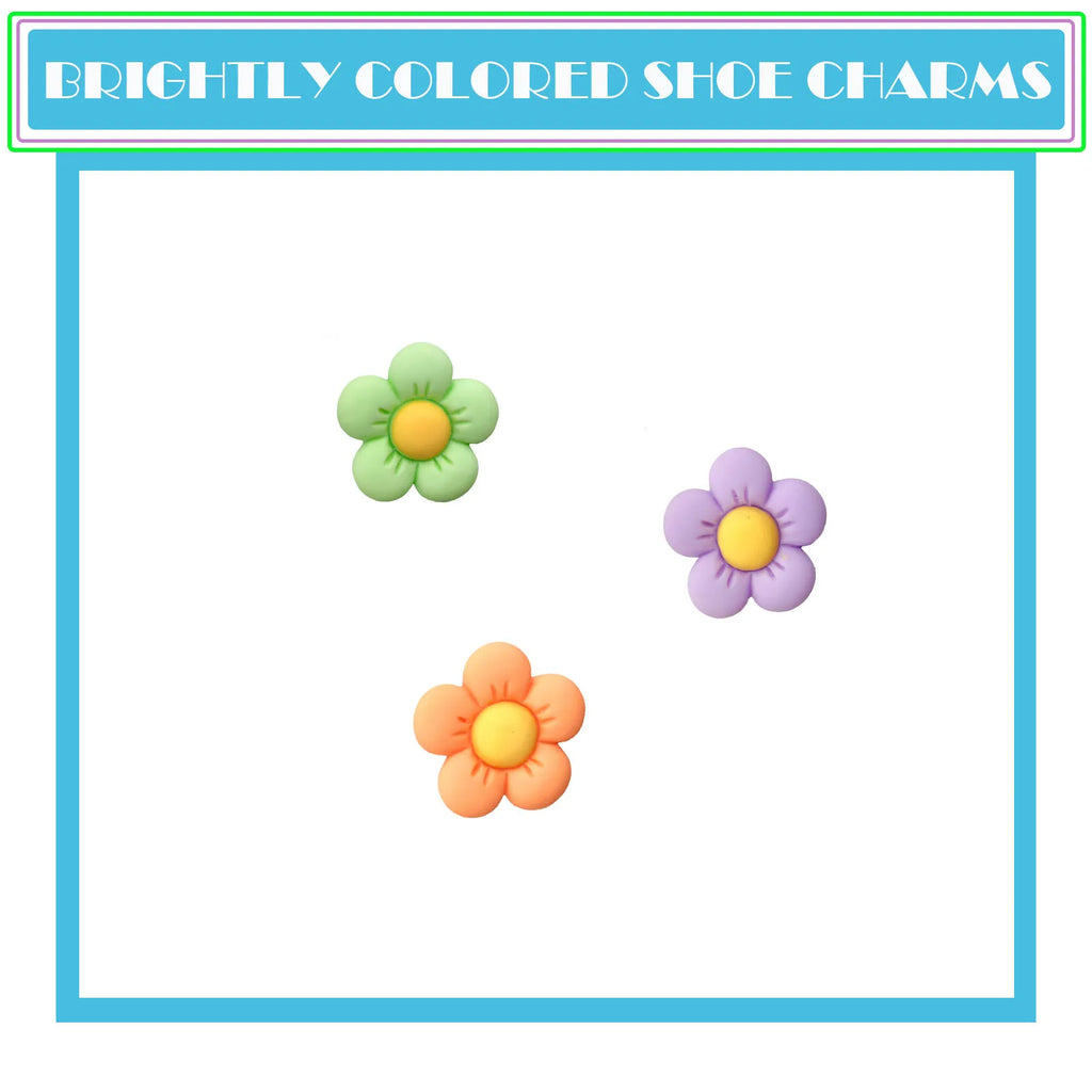 Flower Shoe Charms Set (14-Piece)