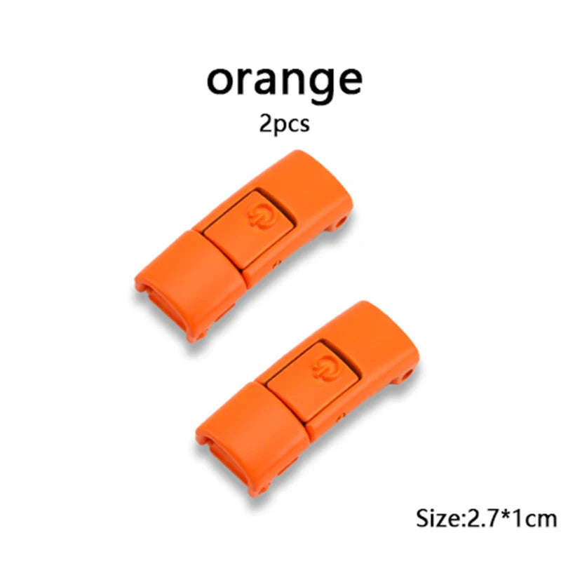 Metal Shoelace Clips & Lock Buckles