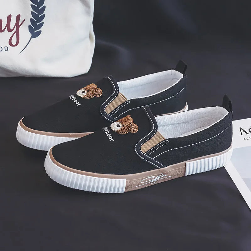 Women's Cushioned Canvas Sneakers