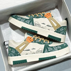 Men's Multi-Color Canvas Sneakers