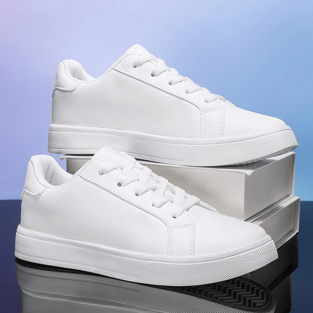 Women's Classic White Low-Top Sneakers