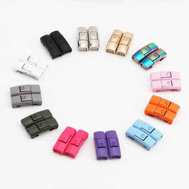 Metal Shoelace Clips & Lock Buckles