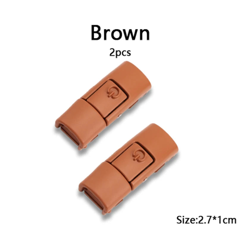 Metal Shoelace Clips & Lock Buckles