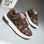 Men's White Platform Skate Shoes