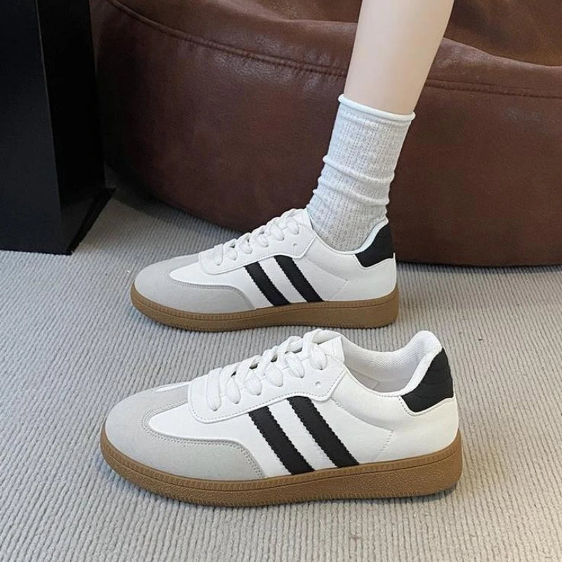 Women's Lace-Up Tennis Trainers