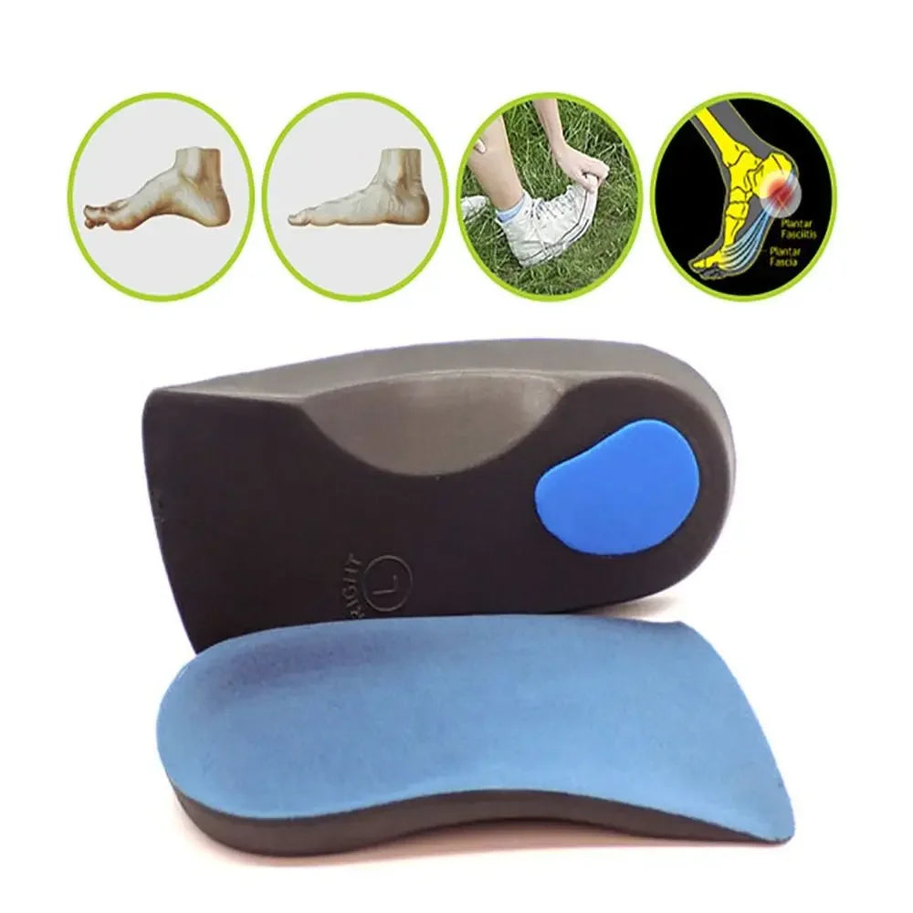 3/4 Orthotic Arch Support Insoles