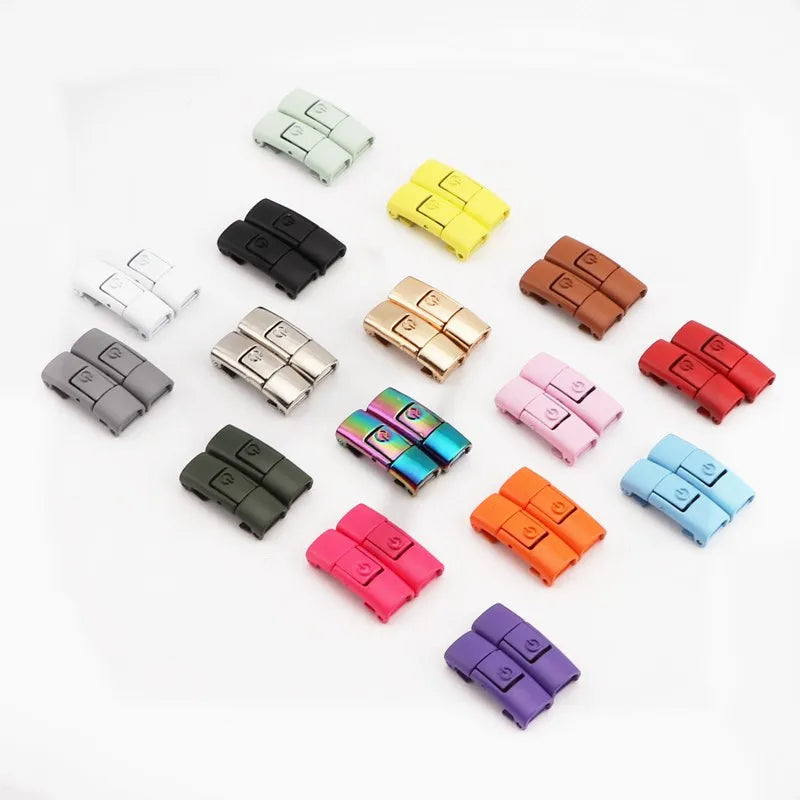 Metal Shoelace Clips & Lock Buckles