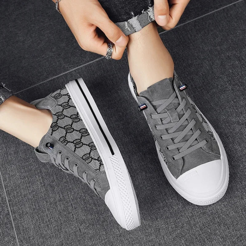 Men's Soft Sole Canvas Sneakers