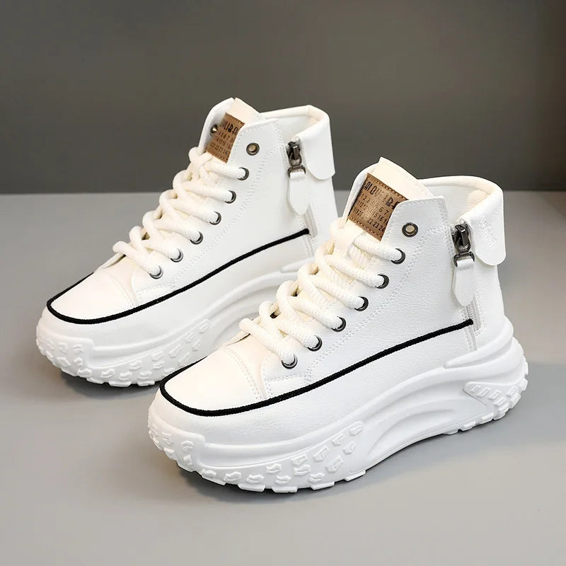 Women's High-Top Platform Boots