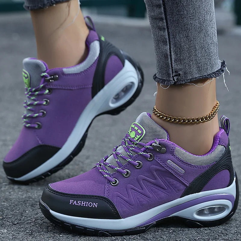 Women's Heeled Casual Sneakers