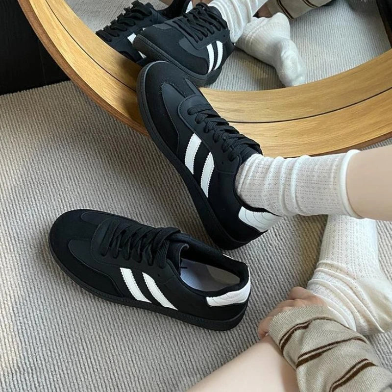 Women's Lace-Up Tennis Trainers