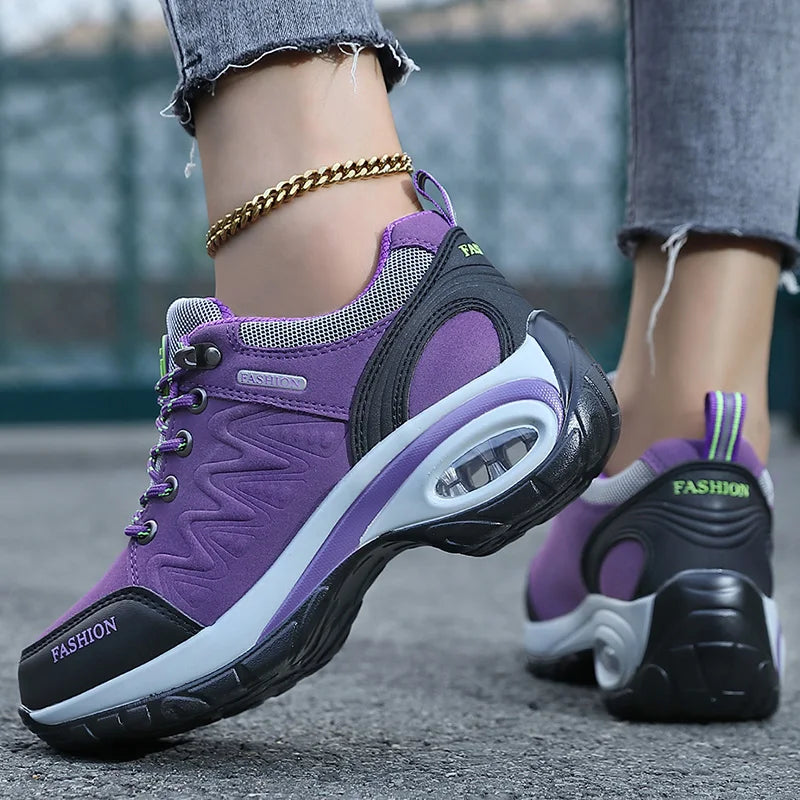 Women's Heeled Casual Sneakers