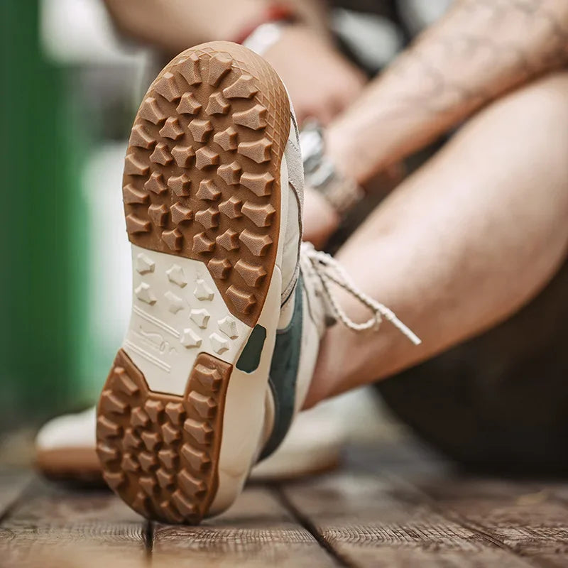 Men's Color-Block Retro Sneakers