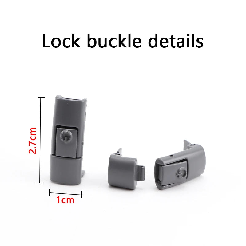 Metal Shoelace Clips & Lock Buckles