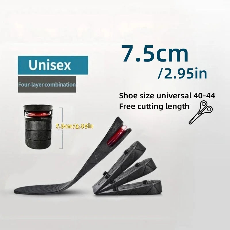 Height Increasing Insoles – Detachable Layers