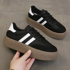 Women's Platform Lace-Up Sneakers