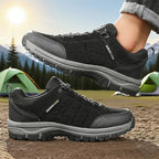 Men's Retro Wedge Platform Hiking Sneakers