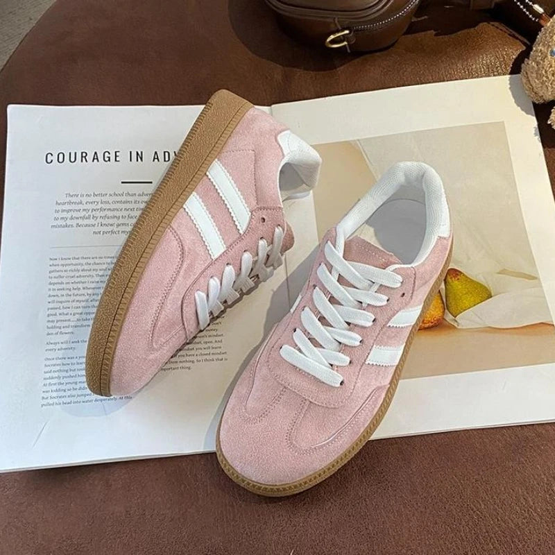 Women's Lace-Up Tennis Trainers