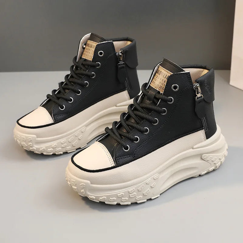 Women's High-Top Platform Boots