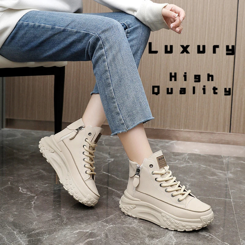 Women's High-Top Platform Boots