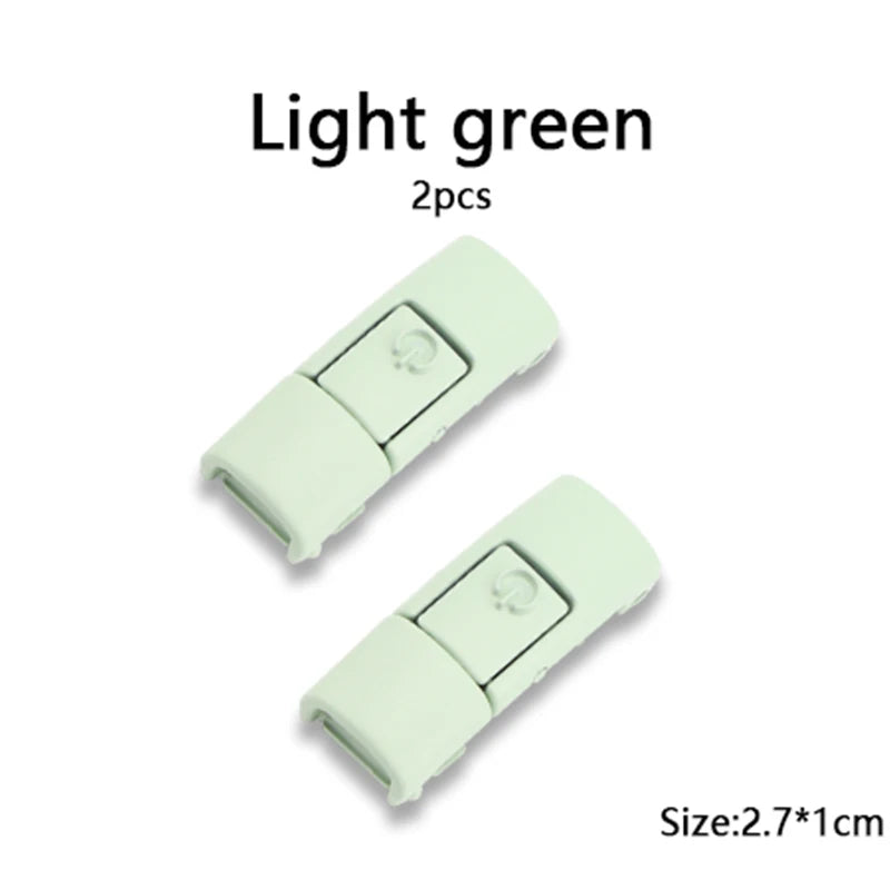 Metal Shoelace Clips & Lock Buckles
