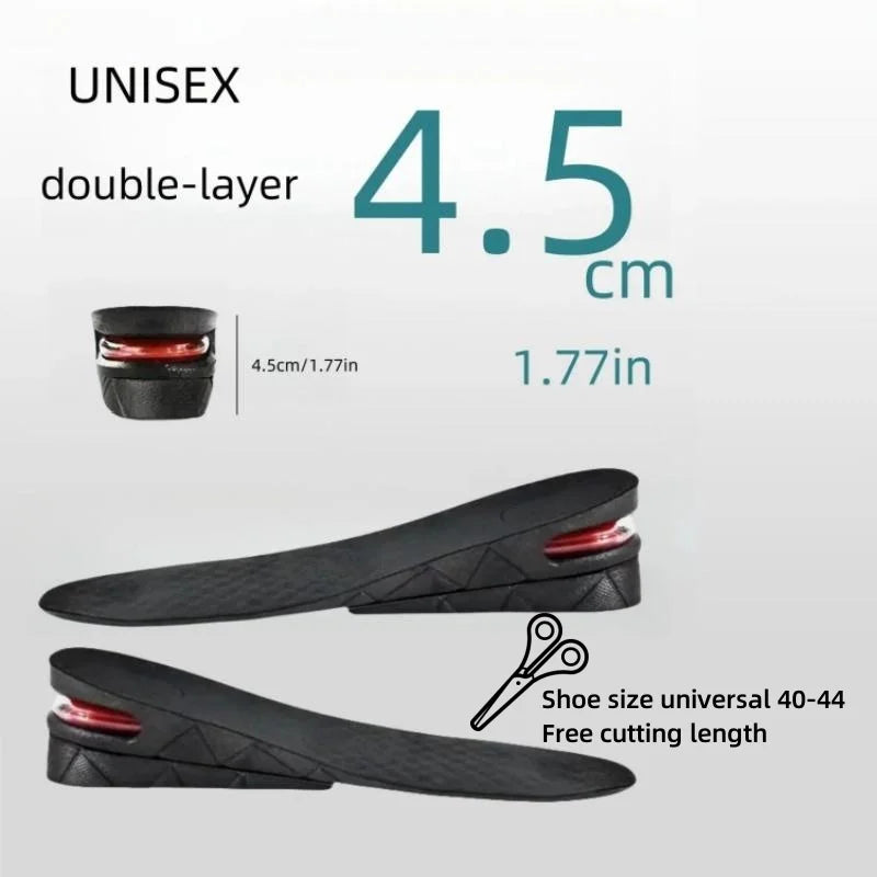 Height Increasing Insoles – Detachable Layers