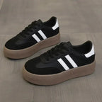 Women's Platform Lace-Up Sneakers