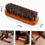 Horsehair Leather Polish Brush