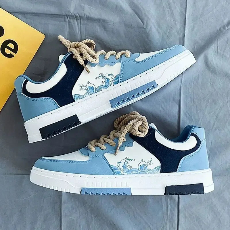 Men's Multi-Color Canvas Sneakers