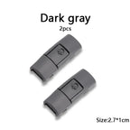 Metal Shoelace Clips & Lock Buckles